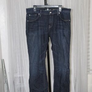 7 for all mankind Brett Dark Wash Jeans.  Sz 34